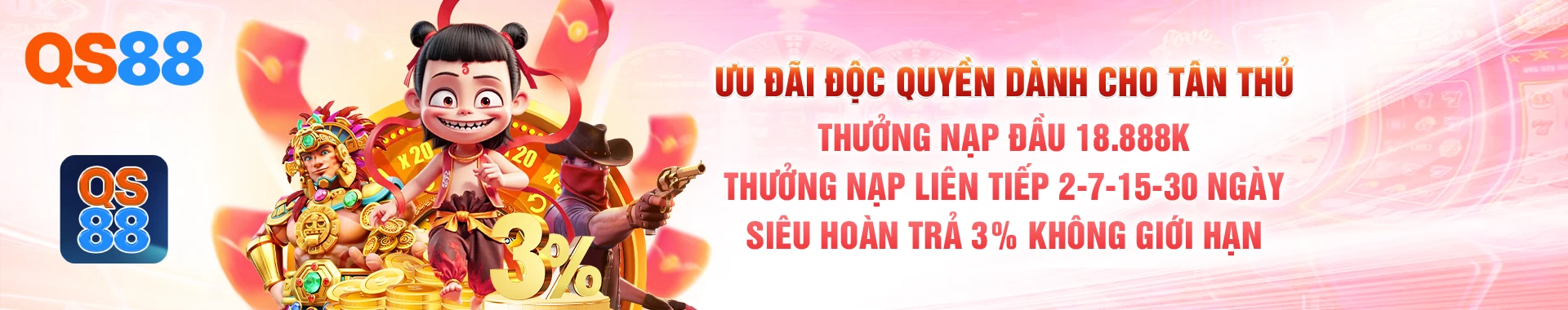 qs88 ưu đãi độc quyền cho tân thủ