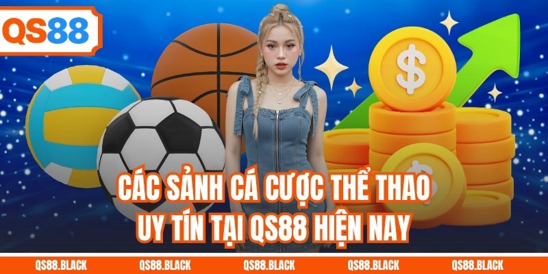 Các sảnh cá cược thể thao uy tín tại QS88 hiện nay