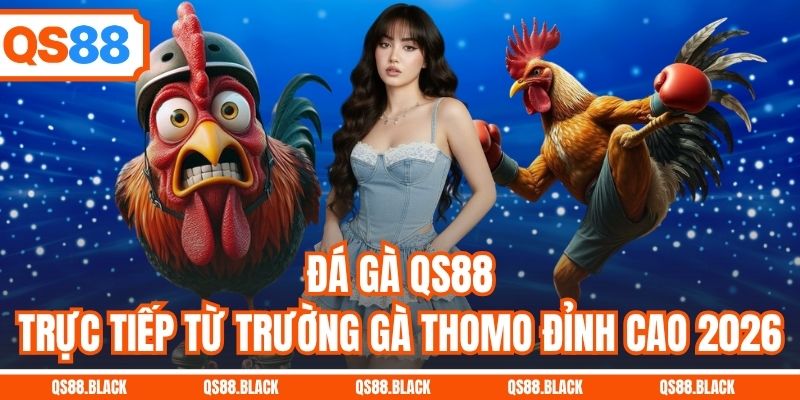 Đá Gà QS88 - Trực Tiếp Từ Trường Gà Thomo Đỉnh Cao 2026